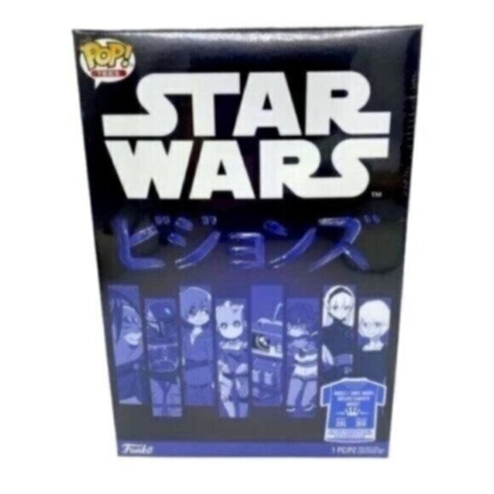 Funko POP Star Wars Visions Anime Kyoto Graphic T Shirt New